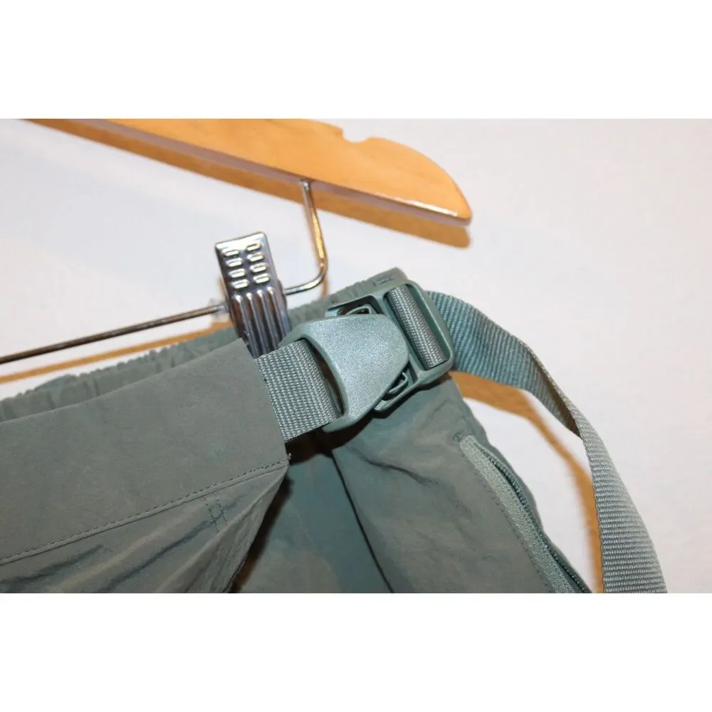 Outdoor Voices grayish green wrap skort shorts size medium